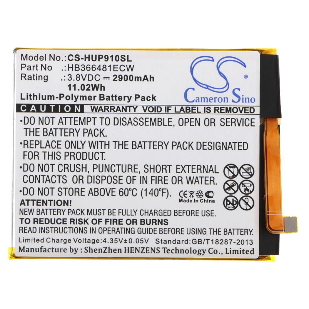 Medical Battery Huawei CS-HUP910SL