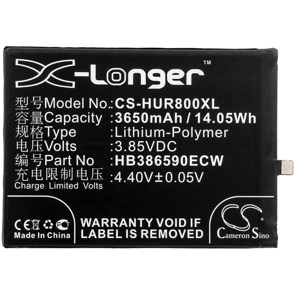 Batterier Ersätter HB386590ECW
