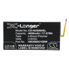 Compatible battery replacement for Huawei HB3080G1EBC,HB3080G1EBW