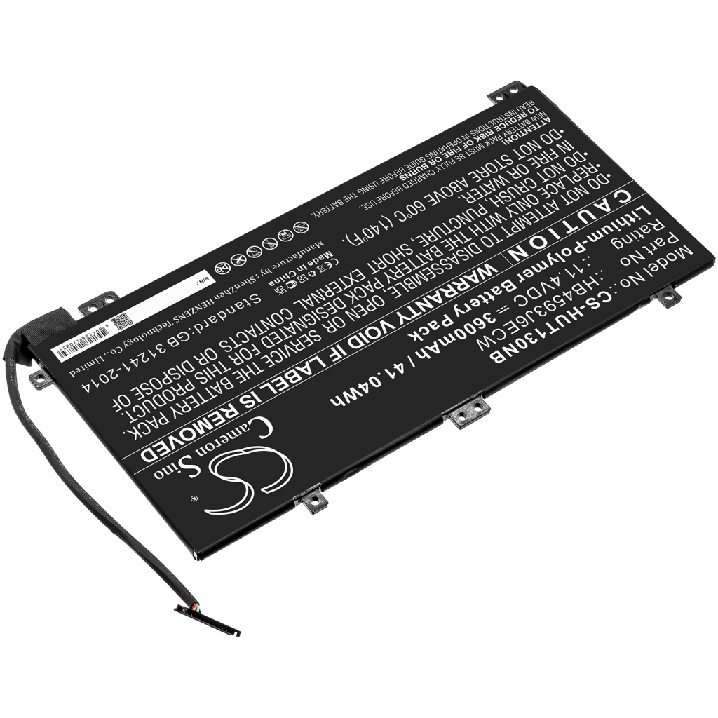 Batterier Ersätter MateBook13 2020