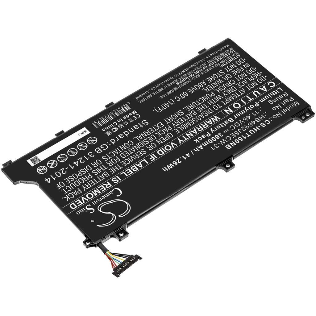 Batterier Ersätter MagicBook VLT-W60A