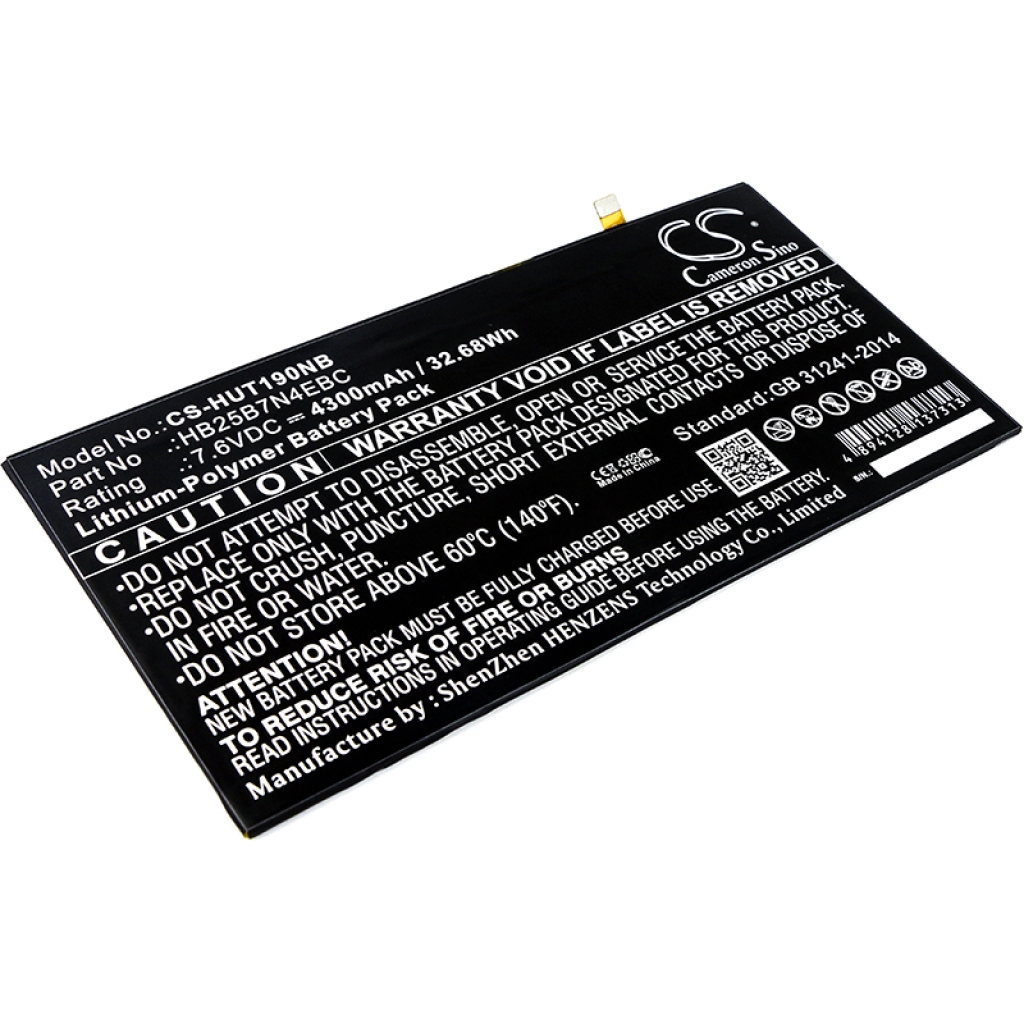 Notebook battery Huawei CS-HUT190NB