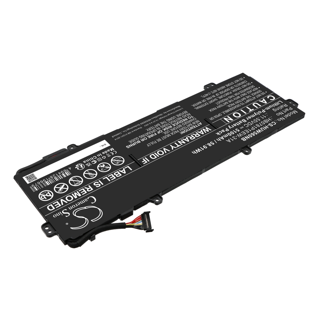 Batterier Ersätter MateBook 14S I7-11370