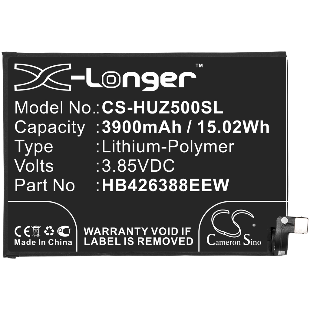 Batterier till mobiltelefoner Huawei CS-HUZ500SL