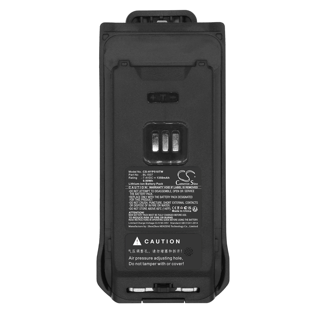 Batterier till radioapparater Hytera CS-HYP510TW