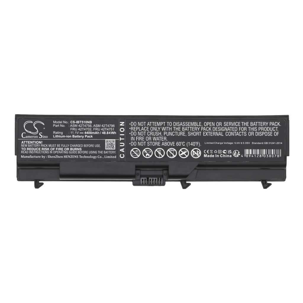 Battery Replaces FRU 42T4801