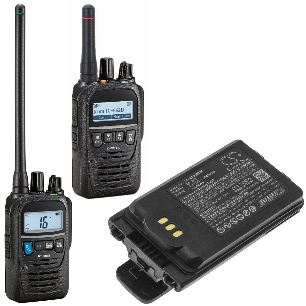 Two-Way Radio Battery Icom IC-M85