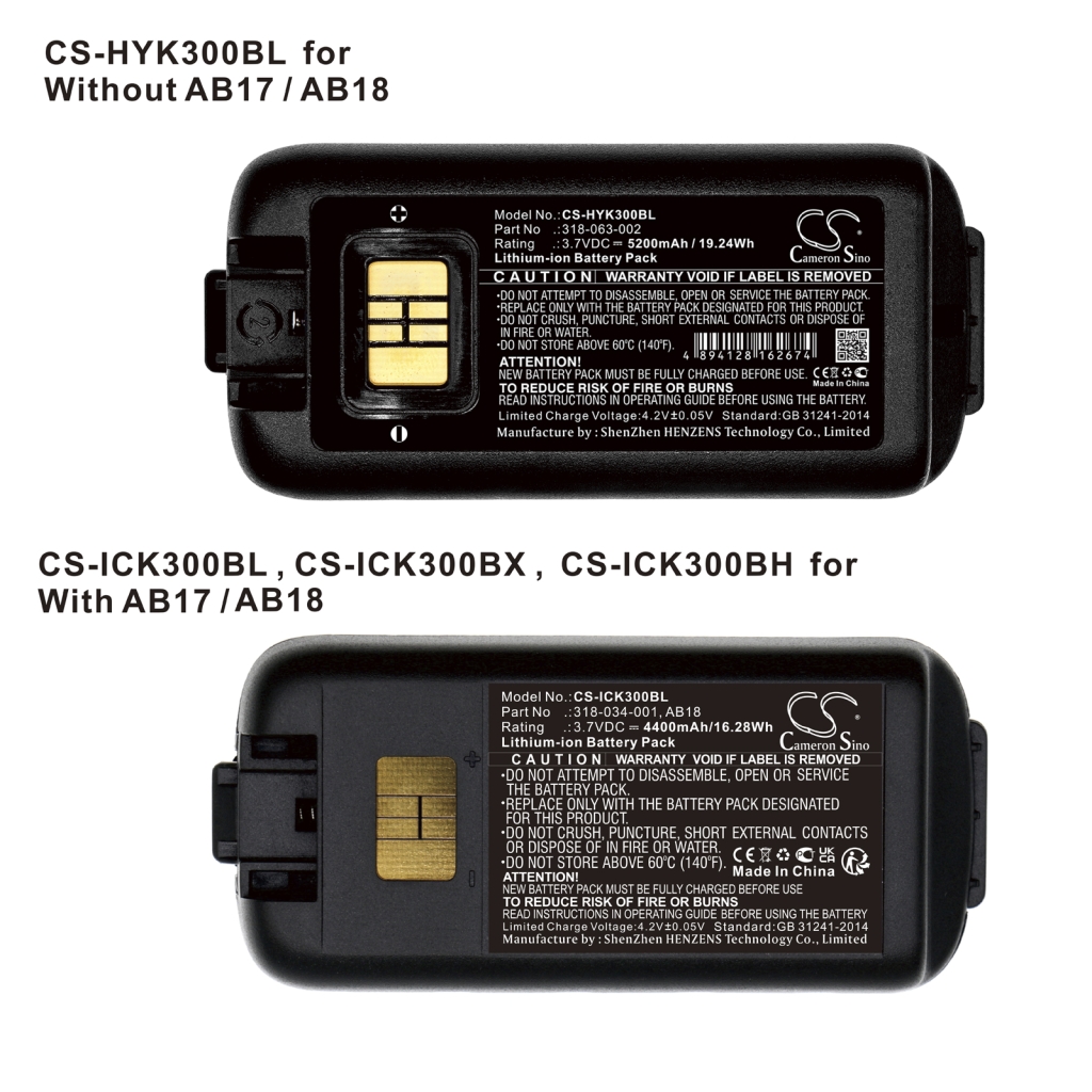 BarCode, Scanner Battery Dolphin CS-ICK300BH