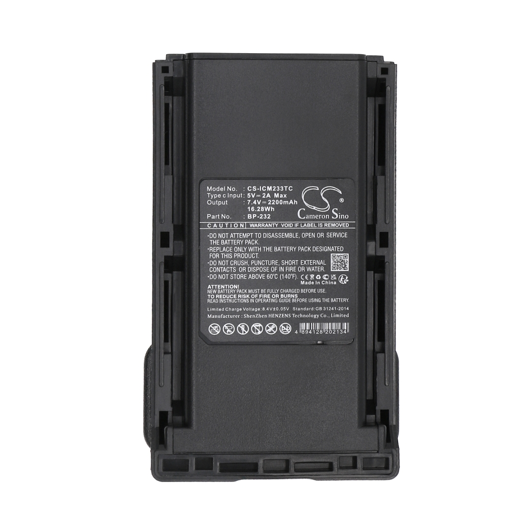 Two-Way Radio Battery Icom IC-F25SR