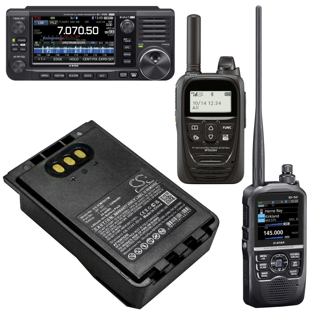 Two-Way Radio Battery Icom ID-51E