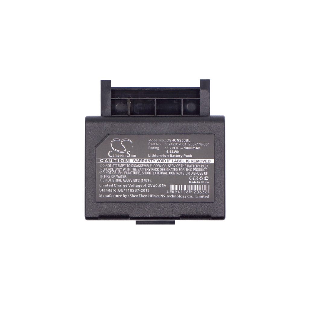 Batterier för skanner Intermec CS-ICN200BL