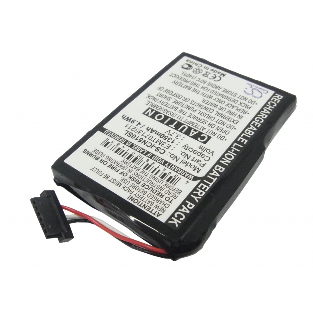 Batterier för navigering (GPS) Mitac CS-ICN510SL