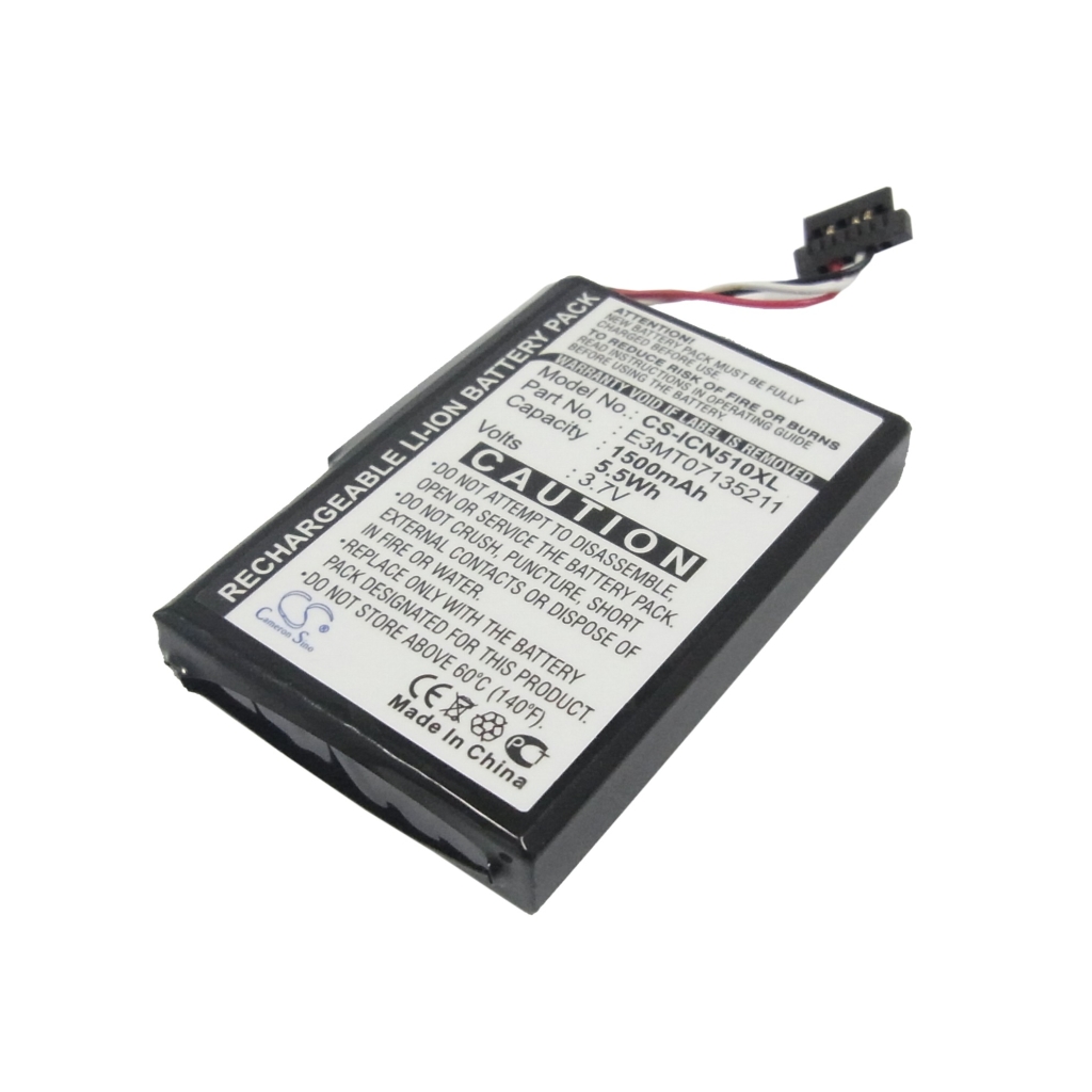 Batterier för navigering (GPS) MICROMAXX CS-ICN510XL