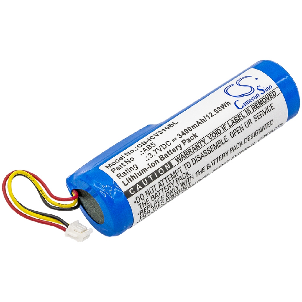 Batterier för skanner Intermec CS-ICV310BL