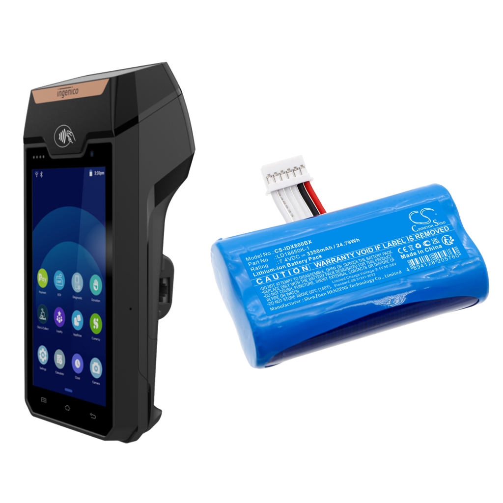 Payment Terminal Battery Ingenico Landi A8s