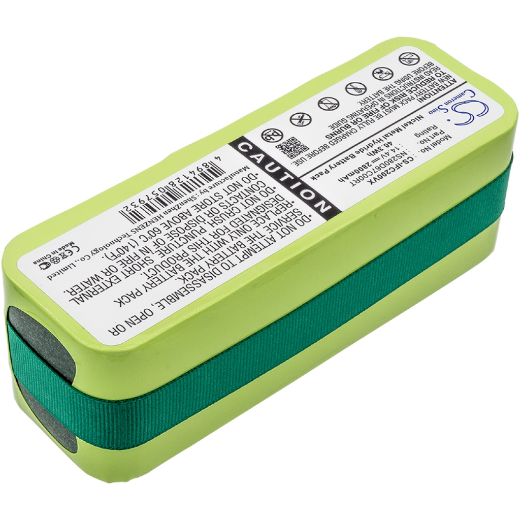 Batterier Ersätter CleanMate 365 QQ-1