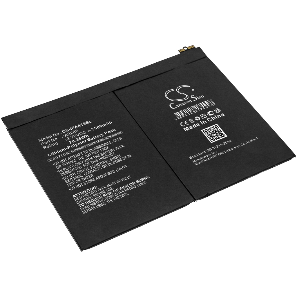 Batterier Ersätter iPad Air 4 10.9" 2020