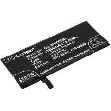 Compatible battery replacement for Apple 616-0804,616-0805,616-0806,616-0809