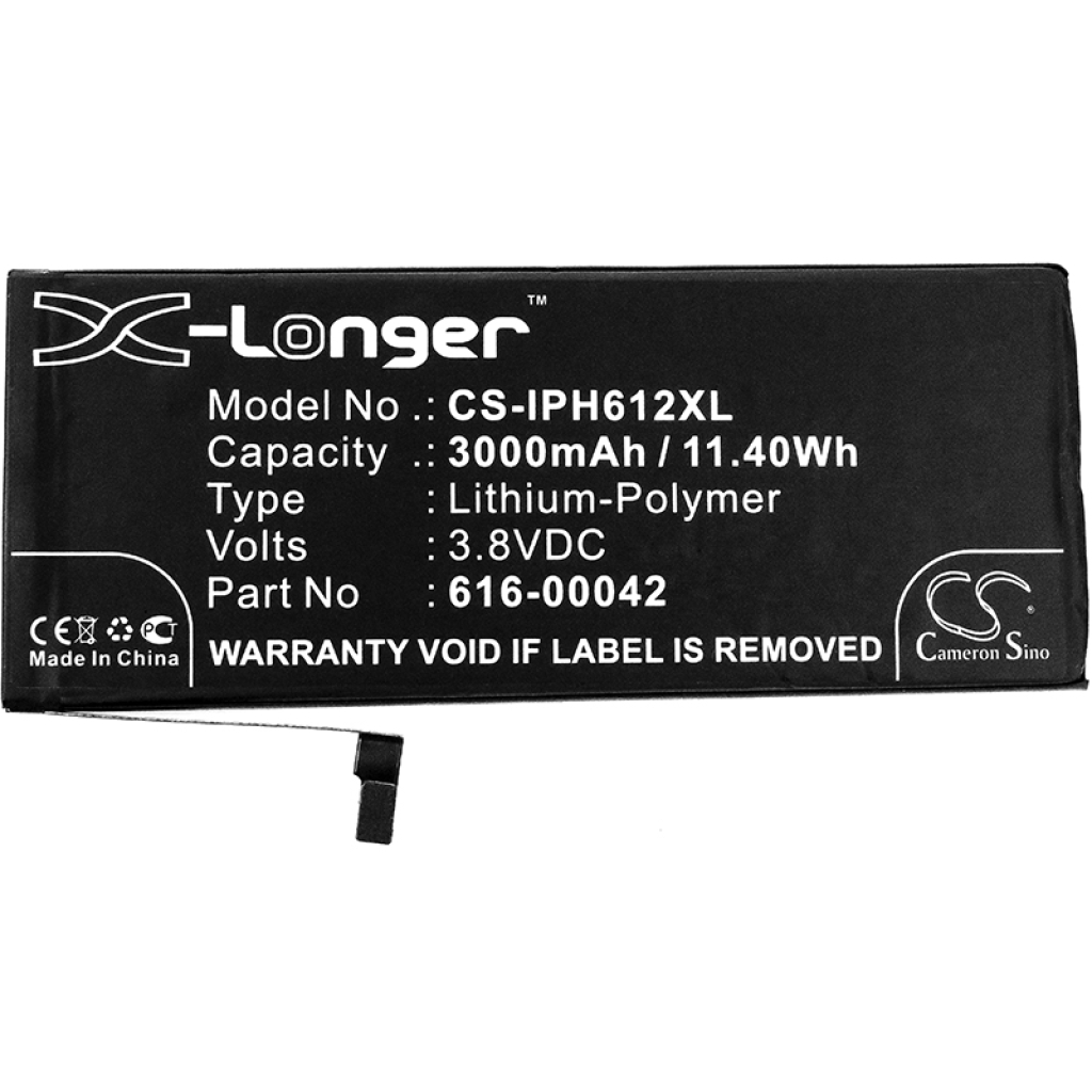 Mobile Phone Battery Apple CS-IPH612XL