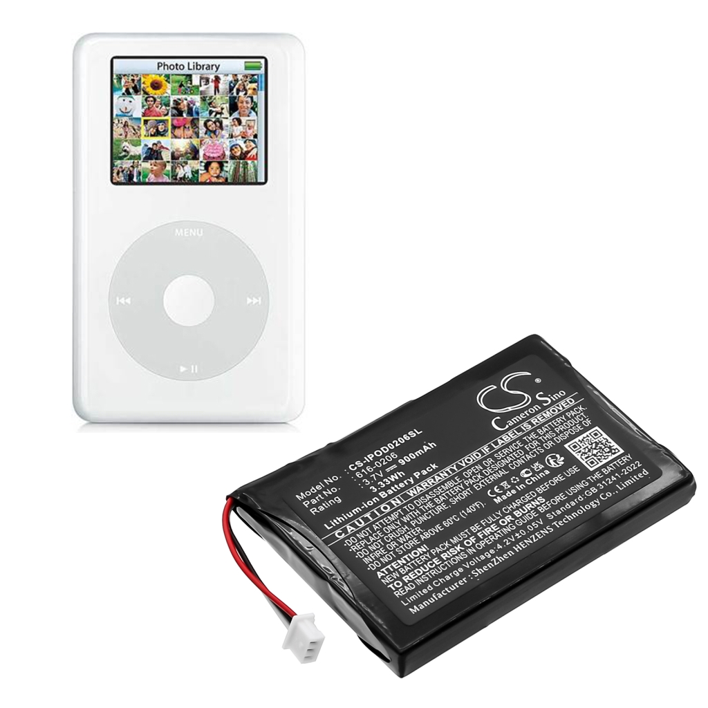 MP3, MP4, PMP Battery Apple Photo 40GB M9585