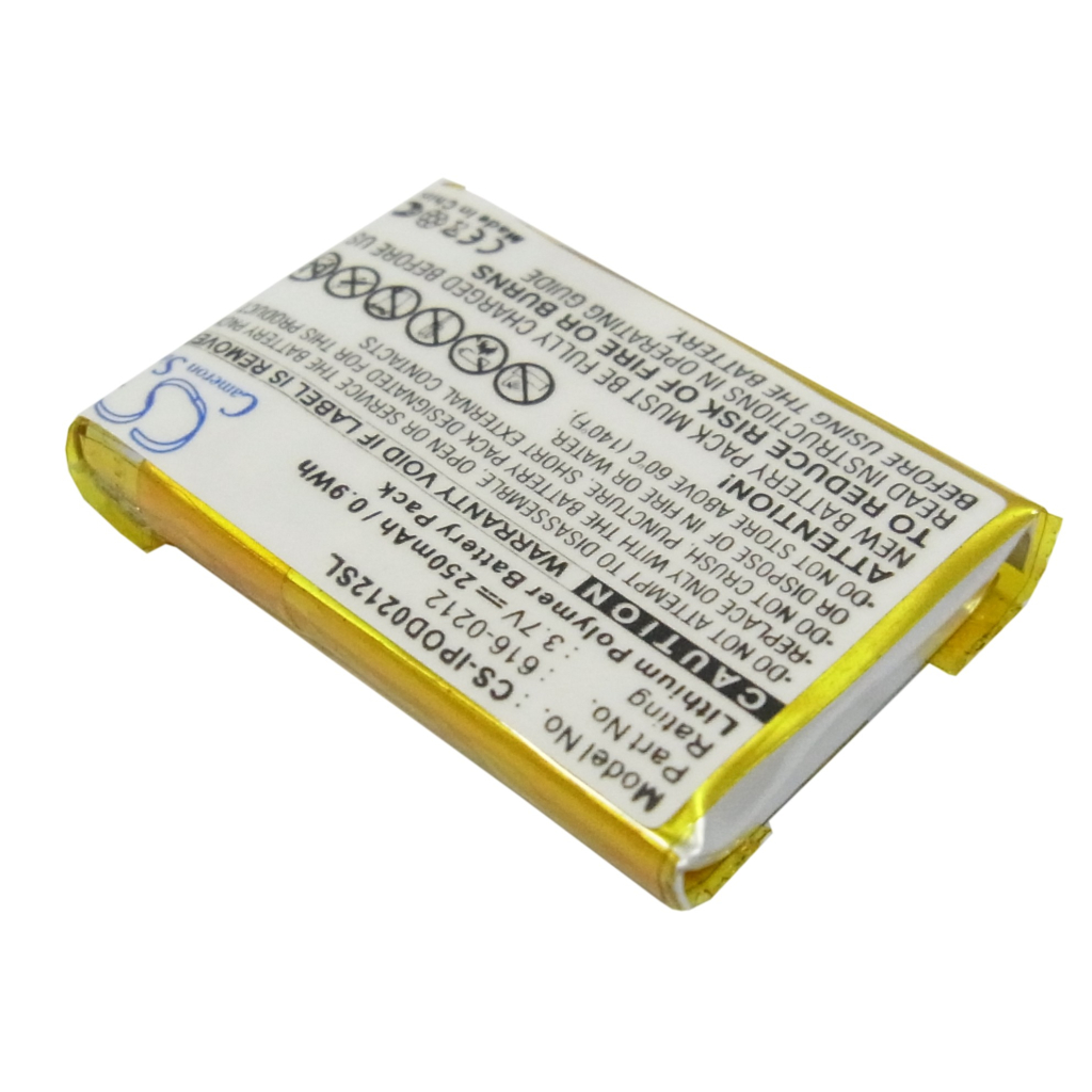 Batterier Ersätter iPOD Shuffle MB519LL/A
