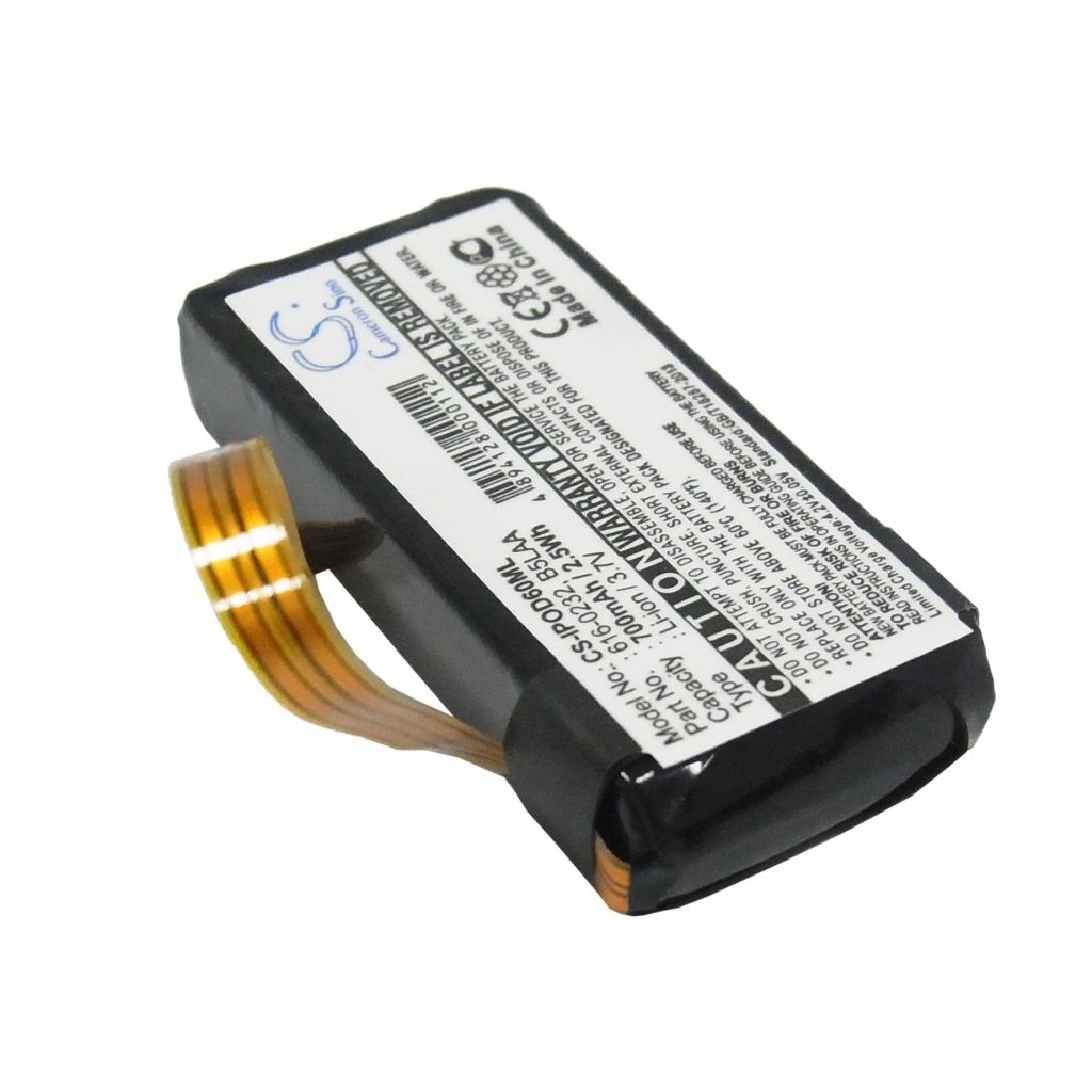 Batterier Ersätter iPOD Video MA450LL/A