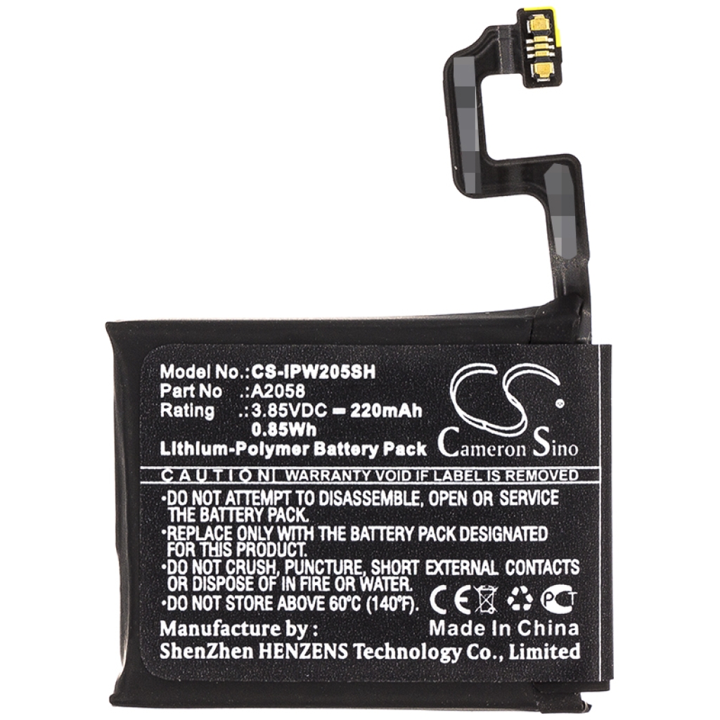 Compatible battery replacement for Apple A2058