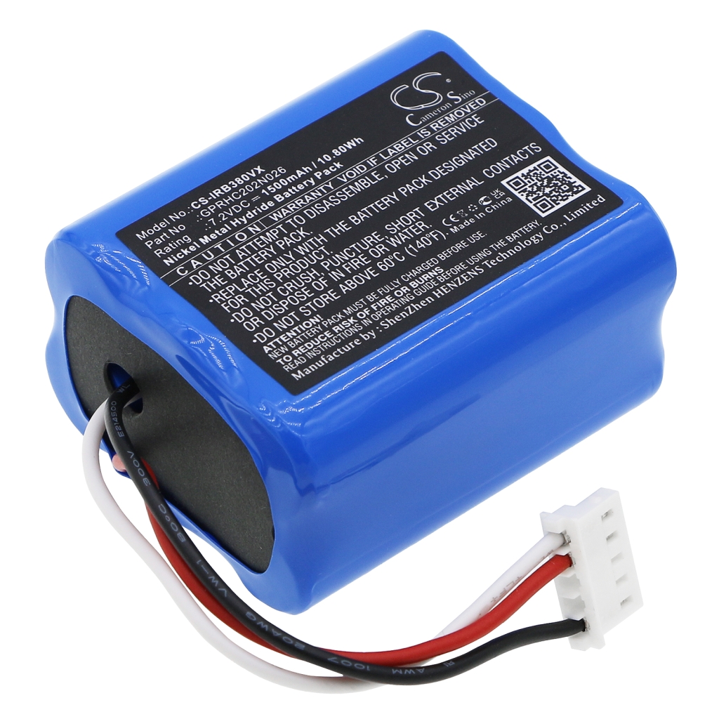Batterier till dammsugare iRobot CS-IRB380VX