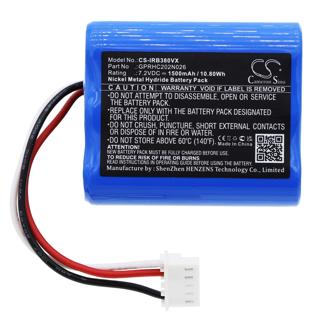 Batterier till dammsugare Mint CS-IRB380VX
