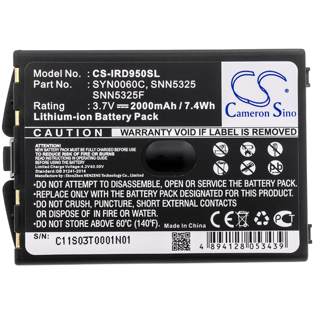 Batterier Batterier till satellittelefoner CS-IRD950SL