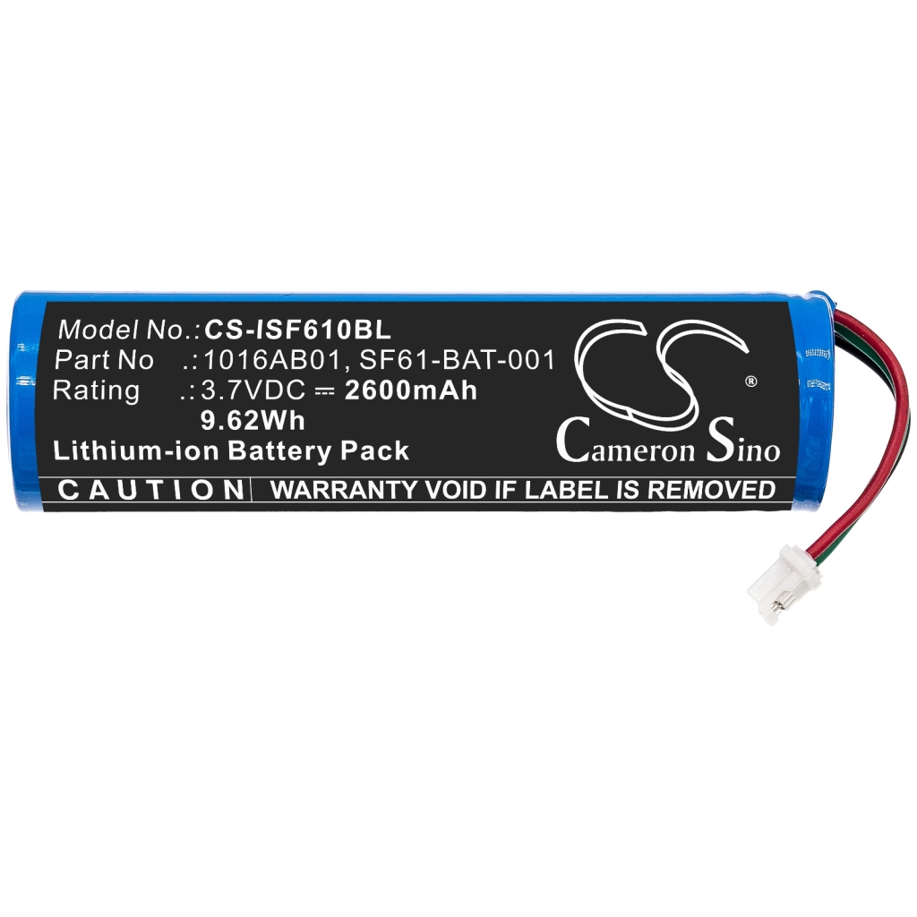 Batterier för skanner Intermec CS-ISF610BL