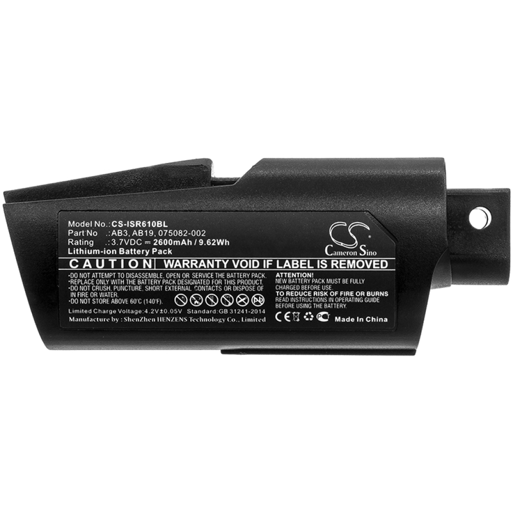 Batterier för skanner Intermec CS-ISR610BL