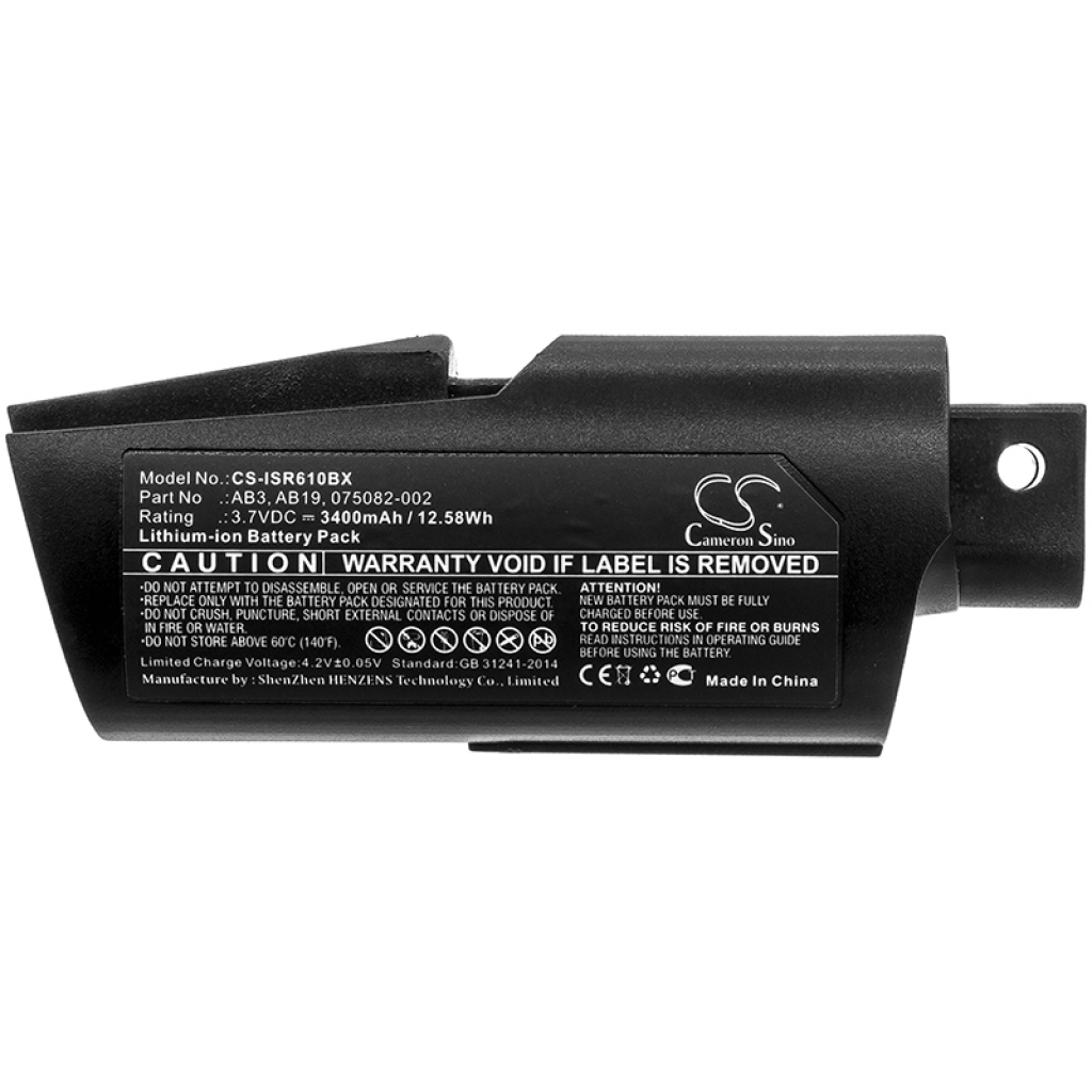 Batterier för skanner Intermec CS-ISR610BX