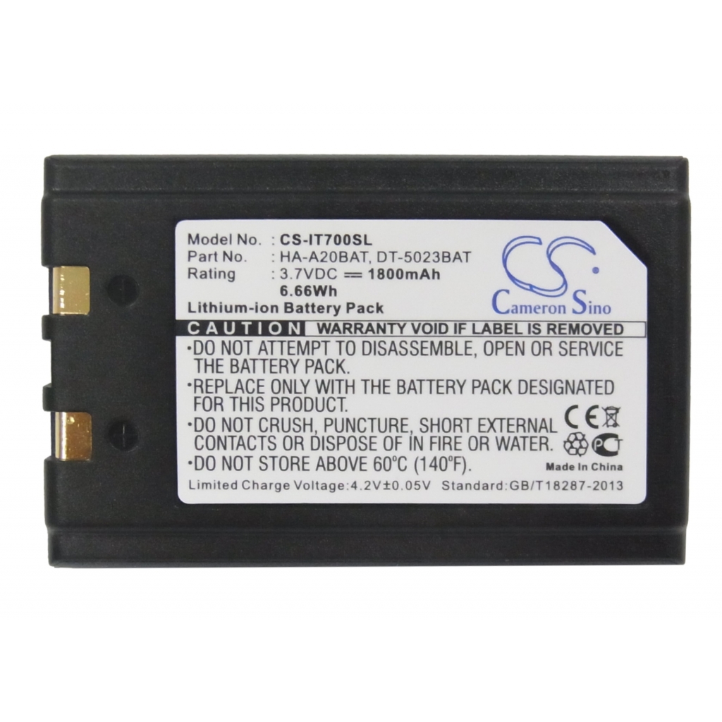 Batterier för skanner Unitech CS-IT700SL