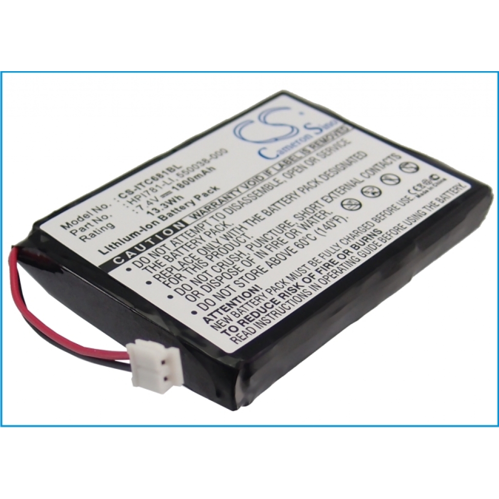 Batterier för skanner ONeil CS-ITC681BL