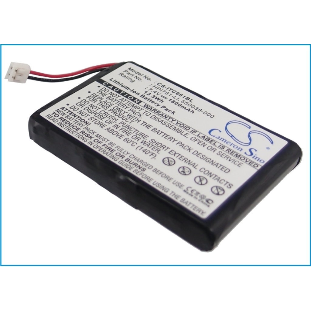 BarCode, Scanner Battery Datamax CS-ITC681BL