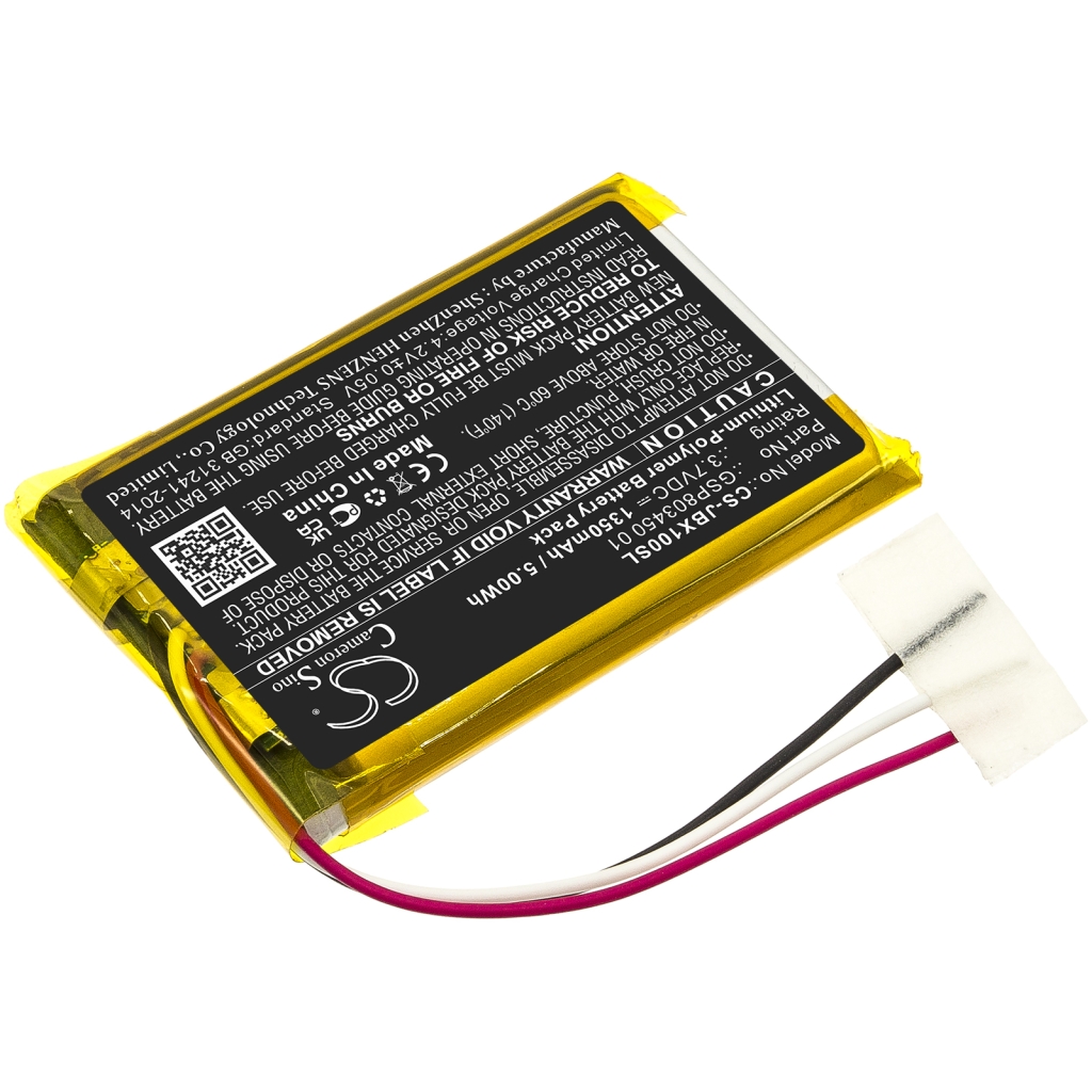 Batterier Ersätter Free X TWS Charging Case