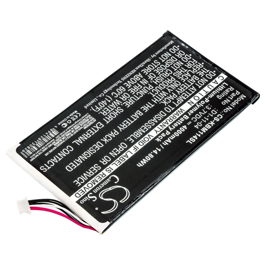 Ebook, eReader Battery Kobo CS-KBM114SL