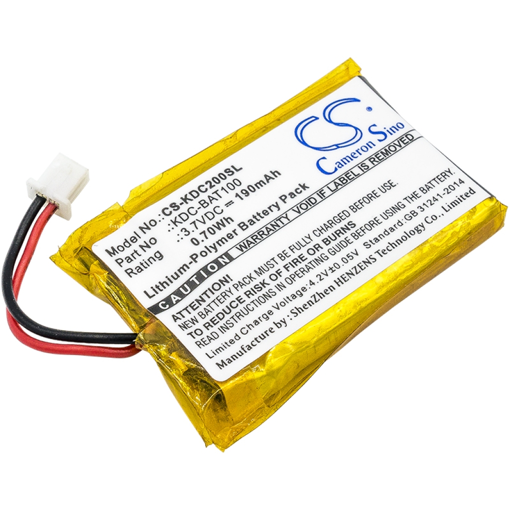 Batterier för skanner Koamtac CS-KDC200SL