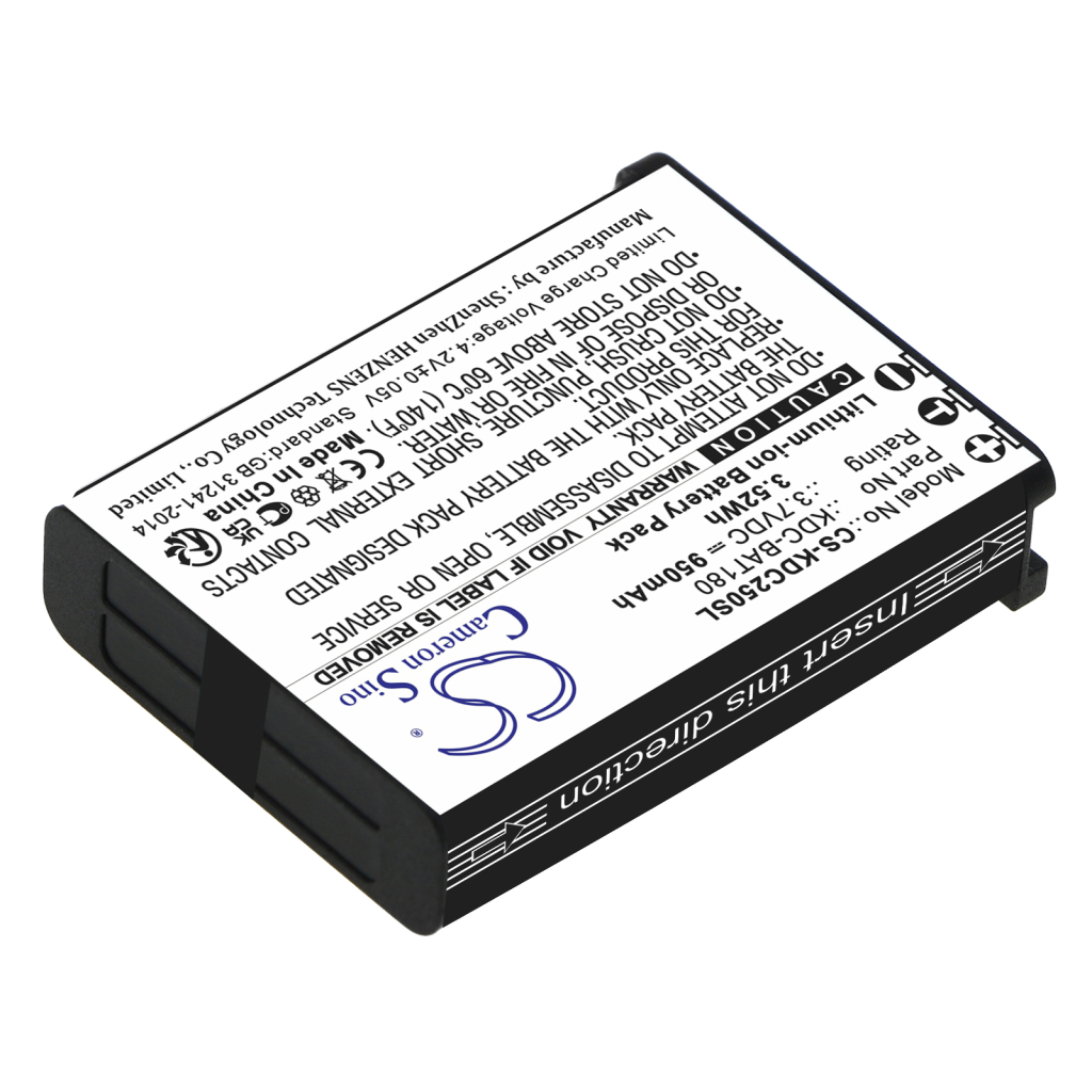 Batterier för skanner Koamtac CS-KDC250SL