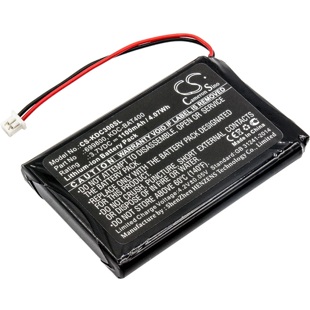Batterier Ersätter KDC411