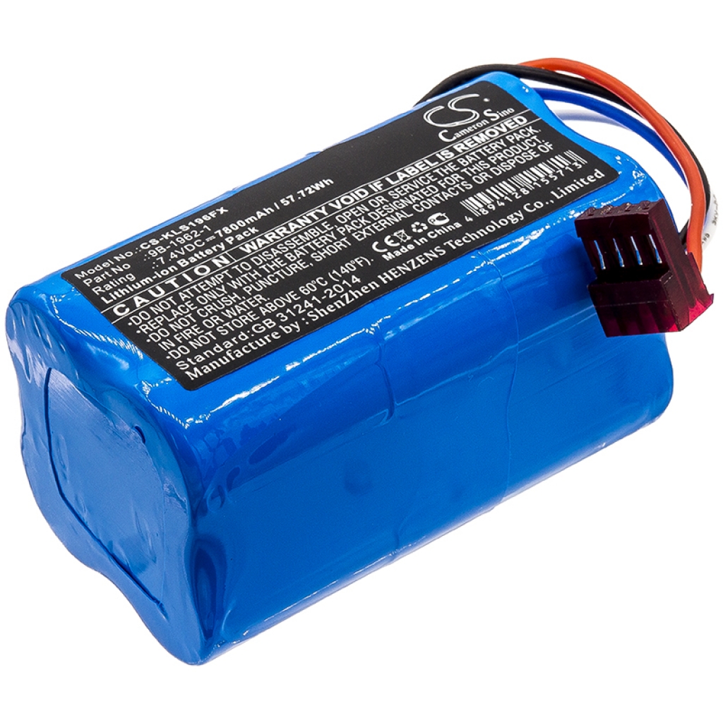 Batterier Batterier till ficklampor CS-KLS196FX