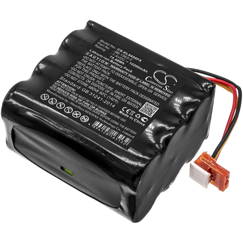 Batterier till ficklampor Koehler CS-KLS600FX