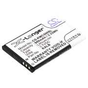 CS-KMC500SL<br />Batterier för  ersätter batteri KAC5-HELBE0003594
