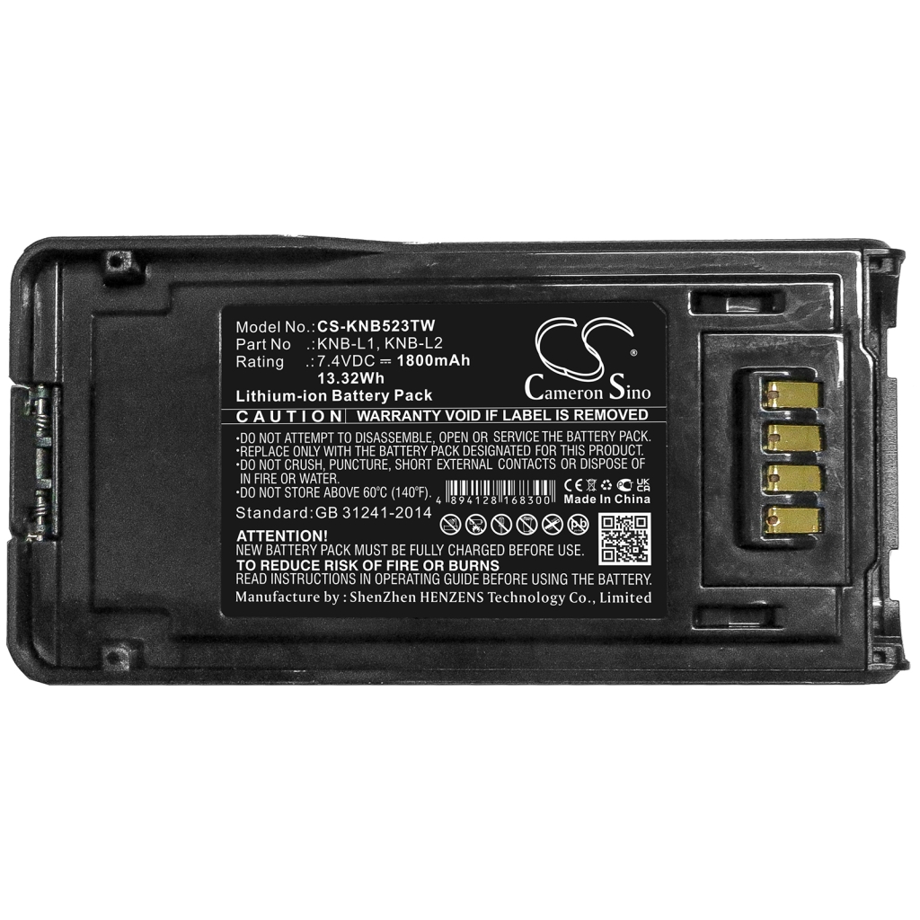 Battery Replaces KNB-L3M