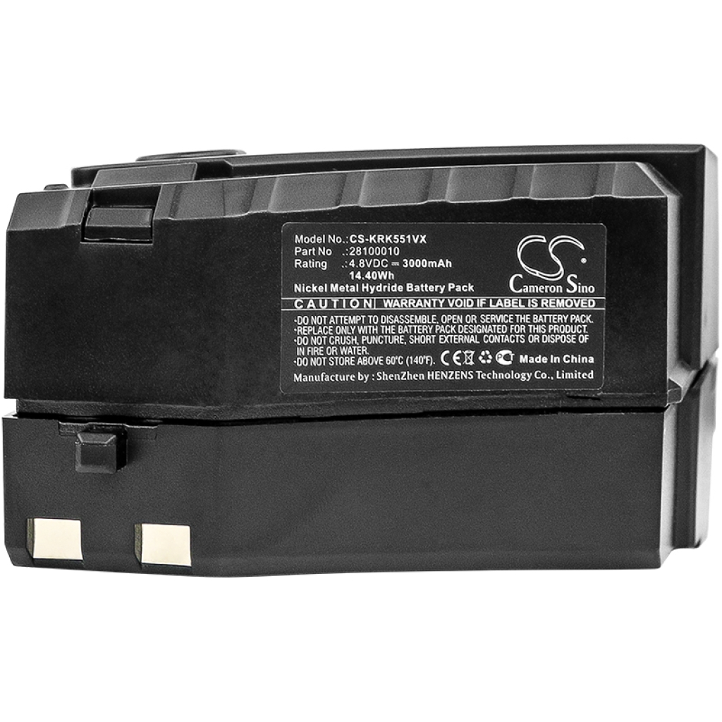 Batterier till dammsugare Karcher CS-KRK551VX
