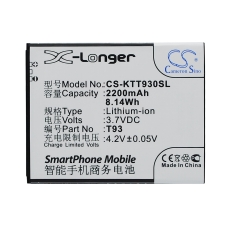 Compatible battery replacement for K-Touch T93