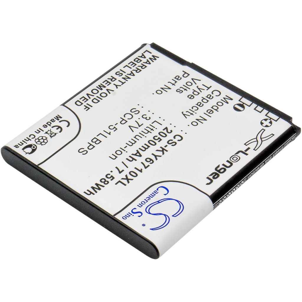 Batterier till mobiltelefoner Kyocera CS-KY6710XL