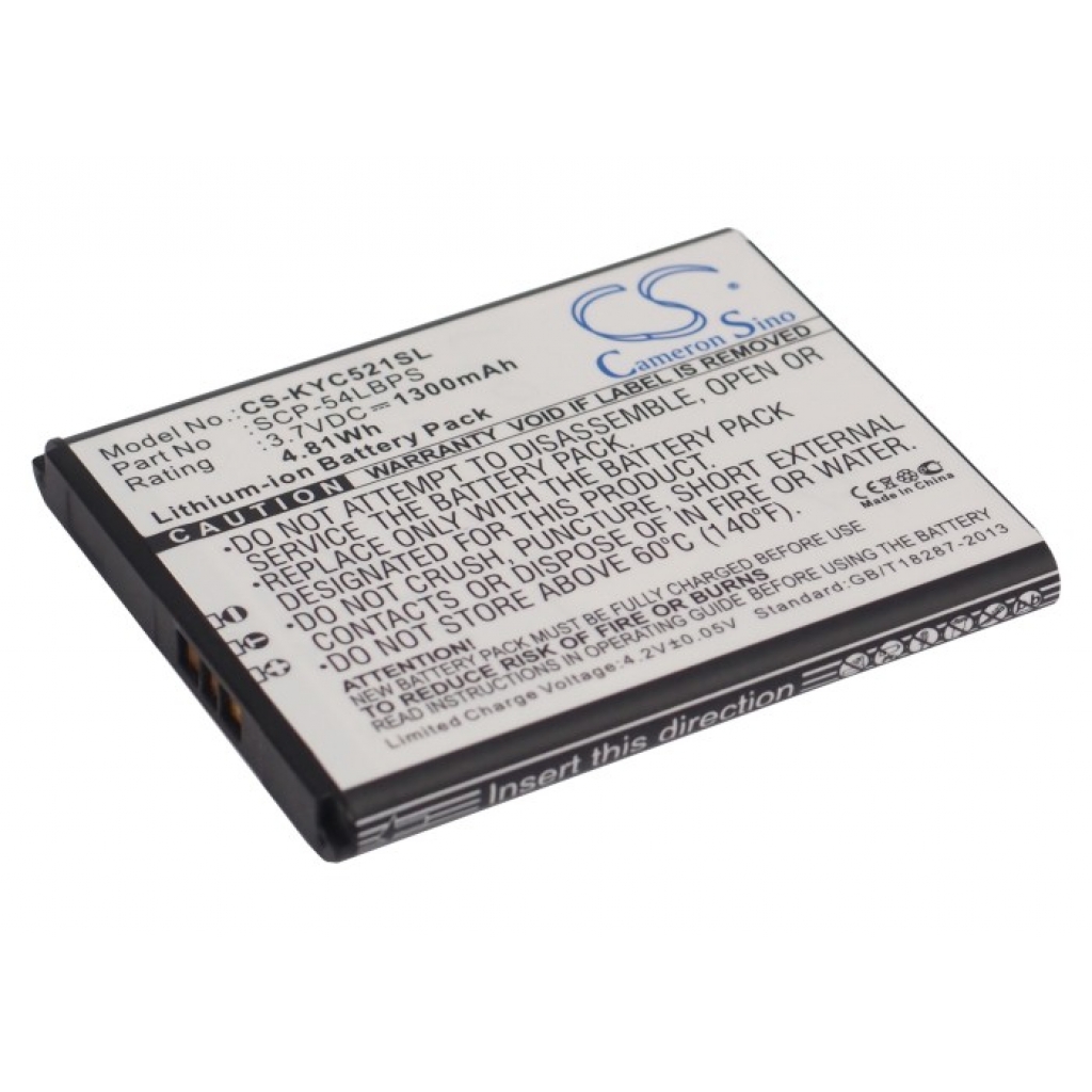Batterier till mobiltelefoner Kyocera CS-KYC521SL