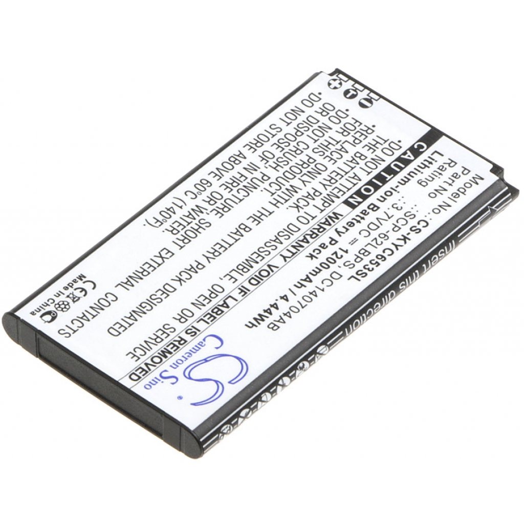 Batterier till mobiltelefoner Kyocera CS-KYC653SL